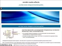 Sites similar to mmk-media-effects.de