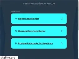 Sites similar to mml-motorradzubehoer.de