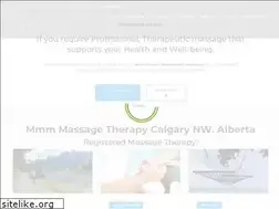 Sites similar to mmm-massagetherapycalgary.ca