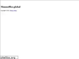 Sites similar to mmmoffice.global