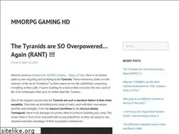 Sites similar to mmorpggaminghd.wordpress.com