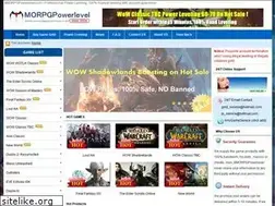 Sites similar to mmorpgpowerlevel.com