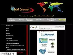 Sites similar to mmoutreachinc.com