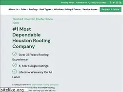 Sites similar to mmroofsidinghouston.com