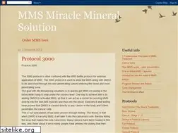 Sites similar to mmsmineralmiracle.blogspot.com