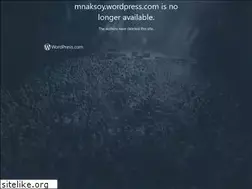 Sites similar to mnaksoy.wordpress.com