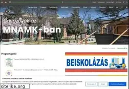 Sites similar to mnamk.hu