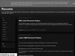 Sites similar to mncindiaplacement.blogspot.com