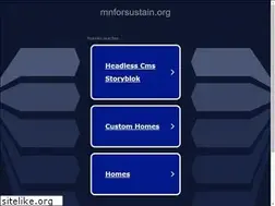 Sites similar to mnforsustain.org