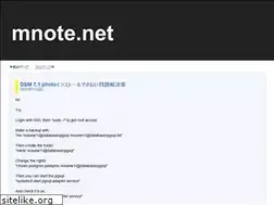 Sites similar to mnote.net