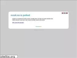 Sites similar to mnsk.no