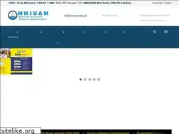 Sites similar to mnsuam.edu.pk