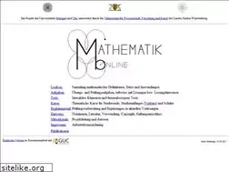 Sites similar to mo.mathematik.uni-stuttgart.de