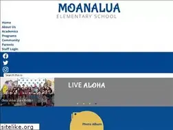Sites similar to moanaluaelementary.org