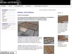 Sites similar to moba-unterbau.de