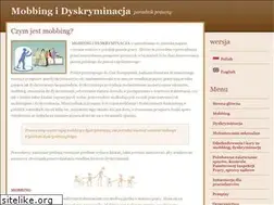 Sites similar to mobbing-dyskryminacja.pl
