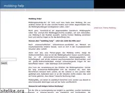 Sites similar to mobbing-help.de
