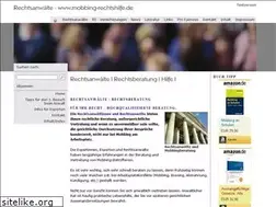 Sites similar to mobbing-rechtshilfe.de