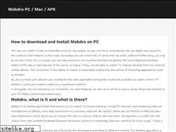 Sites similar to mobdroapks.com