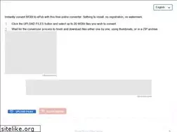 Sites similar to mobi2epub.com