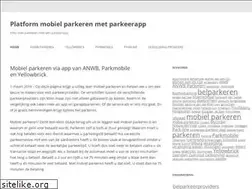 Sites similar to mobielparkeren.wordpress.com