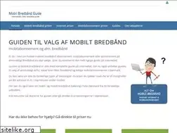 Sites similar to mobil-bredbaand-guide.dk