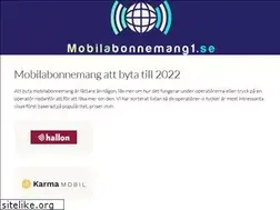 Sites similar to mobilabonnemang1.se