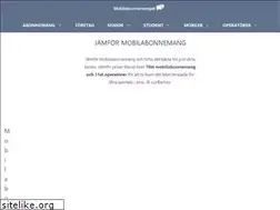 Sites similar to mobilabonnemanget.nu