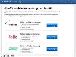 Sites similar to mobilabonnemanget.se