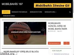 Sites similar to mobilbahis197.net