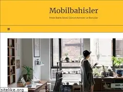 Sites similar to mobilbahisler.net