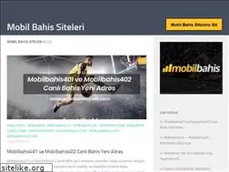 Sites similar to mobilbahisuyelik.com