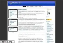 Sites similar to mobile-dev.de