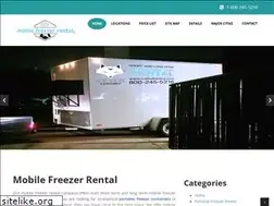 Sites similar to mobile-freezer-rental.com