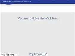 Sites similar to mobile-phone-solutions.co.uk