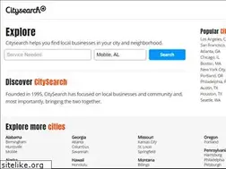 Sites similar to mobile.citysearch.com