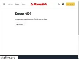 Sites similar to mobile.lenouvelliste.ch