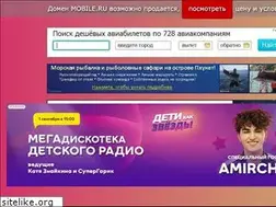 Sites similar to mobile.ru
