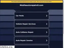 Sites similar to mobileautorepairstl.com