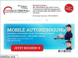 Sites similar to mobilecarcleaning.de