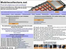 Sites similar to mobilecollectors.net