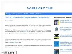 Sites similar to mobilecrictime.online