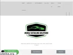 Sites similar to mobiledetailingsolutions.com