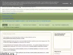 Sites similar to mobilefancynumbers.blogspot.com