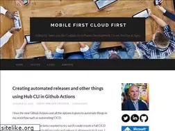 Sites similar to mobilefirstcloudfirst.net