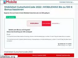 Sites similar to mobilegutscheincode.de