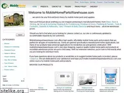 Sites similar to mobilehomepartswarehouse.com