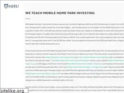 Sites similar to mobilehomeuniversity.com