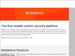 Sites similar to mobileiron.com