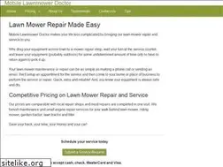 Sites similar to mobilelawnmowerdoctor.com